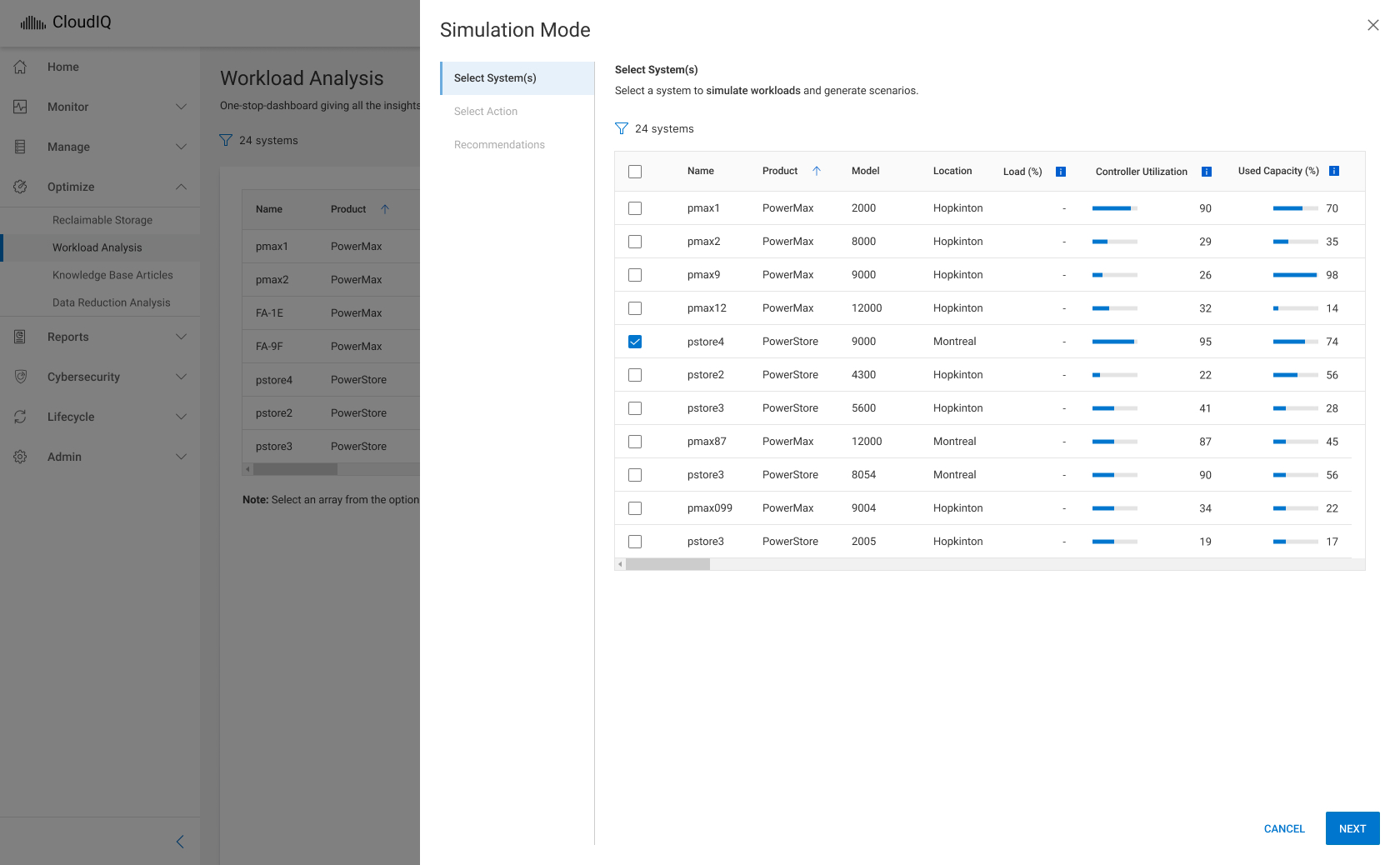 Change Workloads Case Study